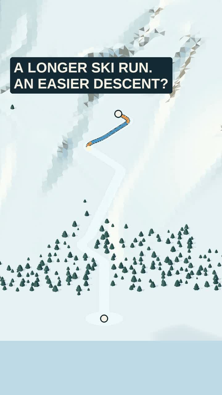 Drawing a way down