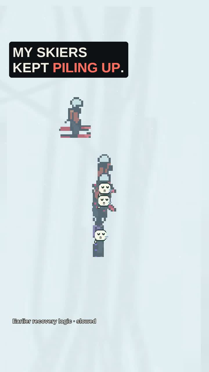 Untangling a ski slope