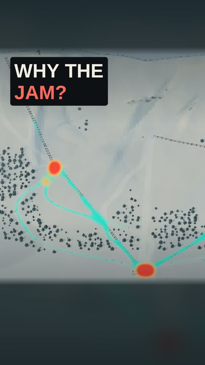 One fix. The jam moves uphill.